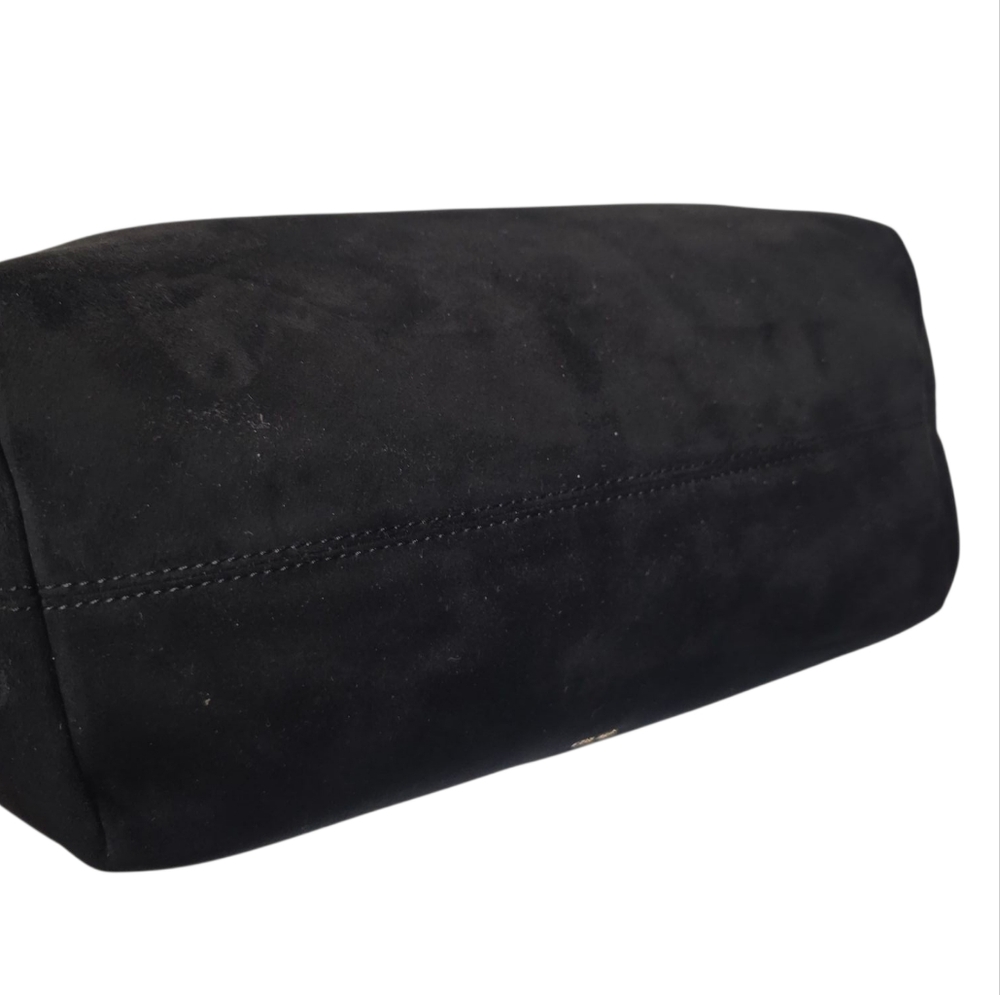 JW PEI Medium Tote New With Tags Black Suede - Picture 3 of 5